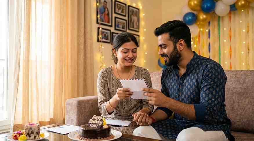 Pati Ko Birthday Wish Kaise Kare