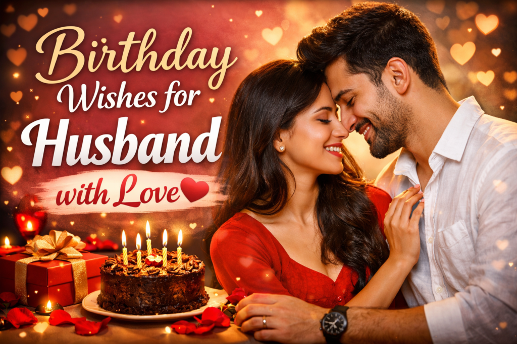 birthday wishes for husband with love