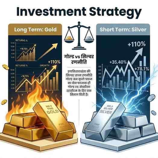 silver vs gold returns last 5 years