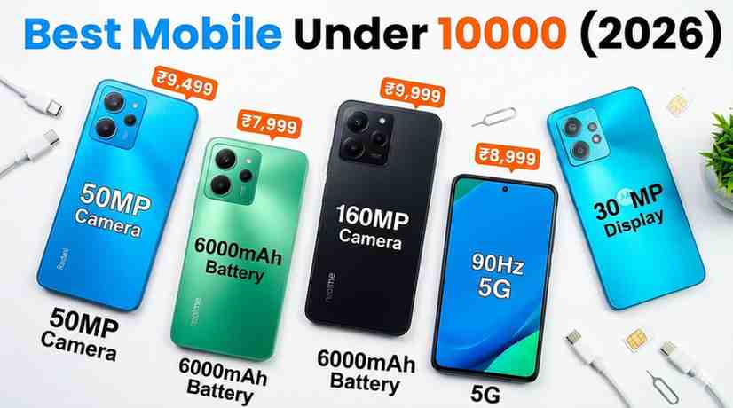 best mobile under 10000 in India