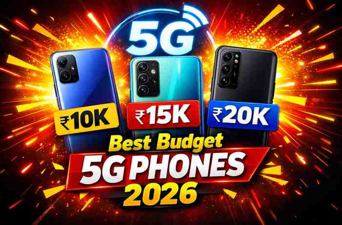 Affordable 5G smartphones in 2026