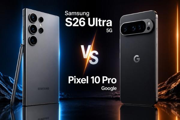 Samsung Galaxy S26 Ultra 5G vs Google Pixel 10 Pro