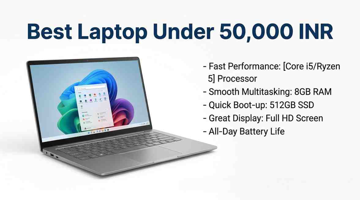 best laptop under 50000 for students